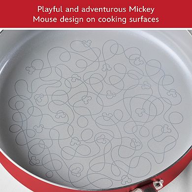 Farberware Disney Bon Voyage 4.5-qt. Ceramic Nonstick Saute Pan with Lid and Helper Handle