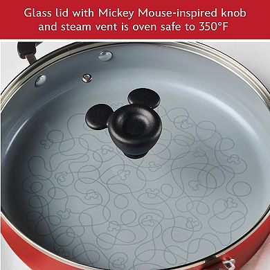 Farberware Disney Bon Voyage 4.5-qt. Ceramic Nonstick Saute Pan with Lid and Helper Handle