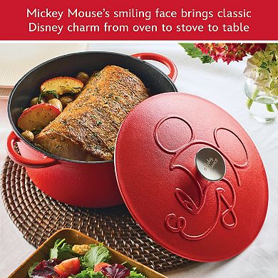 Farberware Disney Bon Voyage 4.5-qt. Cast Iron Dutch Oven with Lid