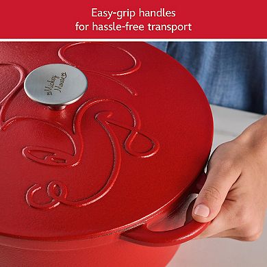 Farberware Disney Bon Voyage 4.5-qt. Cast Iron Dutch Oven with Lid
