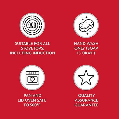 Farberware Disney Bon Voyage 4.5-qt. Cast Iron Dutch Oven with Lid