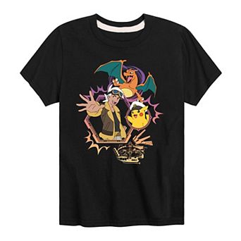 Boys 8-20 Pokemon Friede Charizard & Pikachu Graphic Tee