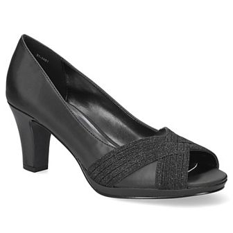 Easy Street Women's Lavish Platform Peep Toe Pumps