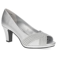 Kohls womens dress shoes silver hotsell