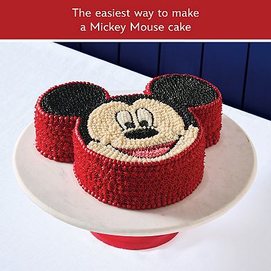 Farberware Disney Bake with Mickey Mouse 3-Piece Nonstick Mickey Head Cake Pan Set