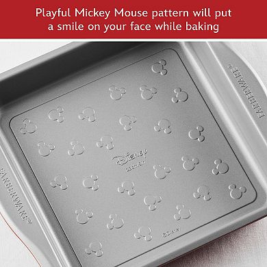 Farberware Disney Bake with Mickey Mouse Nonstick 9-in. Square Cake Pan