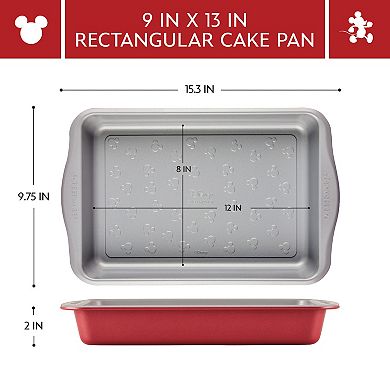 Farberware Disney Bake with Mickey Mouse Nonstick 9-in. x 13-in. Cake Pan