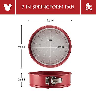 Farberware Disney Bake with Mickey Mouse 9-in. Nonstick Round Springform Pan