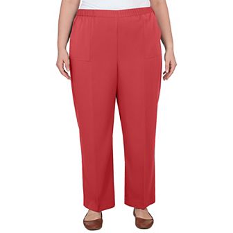 Plus Size Short Alfred Dunner Sedona Balanced Pants