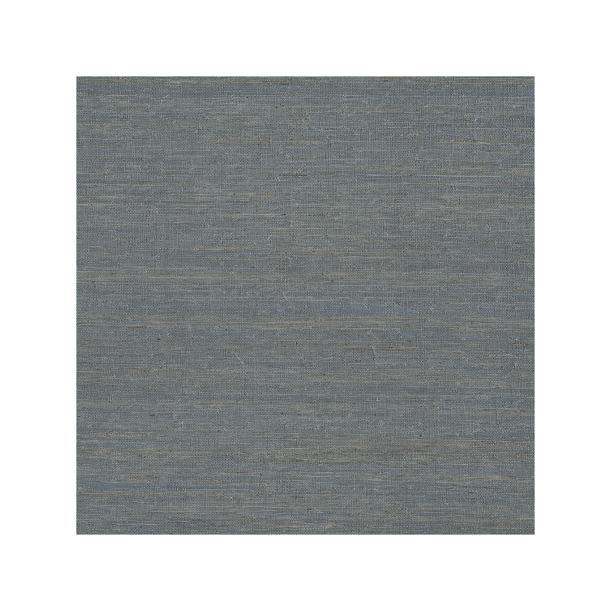 Brewster Home Fashions Aiko Sisal Grasscloth Wallpaper, Blue
