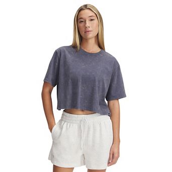 Women's Under Armour Rival Wash Short Sleeve Top