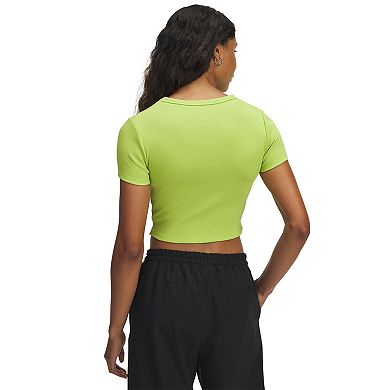 Women's Under Armour Rival Rib Baby T-Shirt