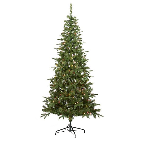 National Tree Company 7.5-ft. Pacific Mixed Pine Pre-Lit Multi-Color Lights Artificial Christmas Tree - Multi Color