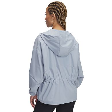 Women's Under Armour Rival Woven Oversized Jacket