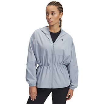 Women's Under Armour Rival Woven Oversized Jacket