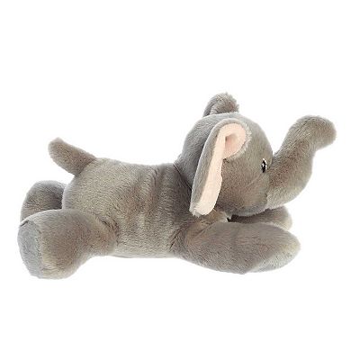 Aurora Small Grey Eco Nation Eco Softies 8" Elephant Eco-friendly Stuffed Animal