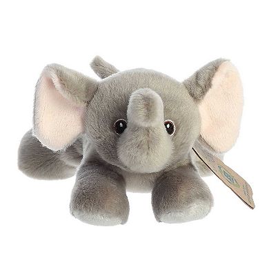 Aurora Small Grey Eco Nation Eco Softies 8" Elephant Eco-friendly Stuffed Animal