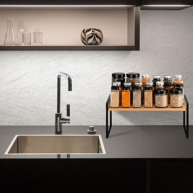 Kitchen Organizer, Spice Racks Countertop Shelves For Kitchen Table, Cupboard And Pantry