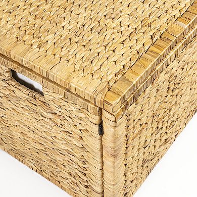 Anada Wicker Weave Storage Trunk