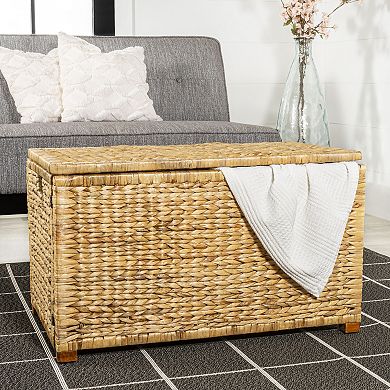 Anada Wicker Weave Storage Trunk