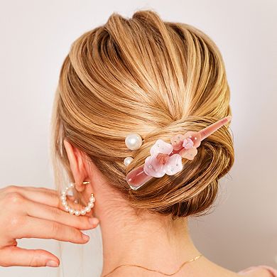 2 Pcs Metal Long Duckbill Hair Clips Large Crocodile Hair Clips For Thick Hair 1.57"