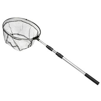 4.9ft Aluminium Alloy Telescopic Landing Pole Round Folding Fishing Net