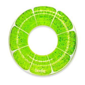 Coconut Outdoor Lime Green Glitter Pool Float