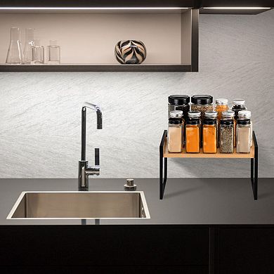 Kitchen Organizer, Spice Racks Countertop Shelves For Kitchen Table, Cupboard And Pantry