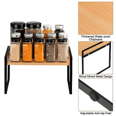 Kitchen Organizer, Spice Racks Countertop Shelves For Kitchen Table, Cupboard And Pantry