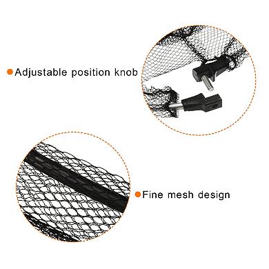 6.2ft Aluminium Alloy Telescopic Landing Pole Round Folding Fishing Net