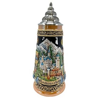 Pinnacle Peak Trading Le Romantic Road Neuschwanstein Castle Rothenburg Heidelberg German Beer Stein