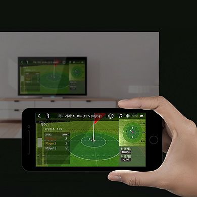 InBirdie Tempo Putting Mat with a Digital Feedback (application)