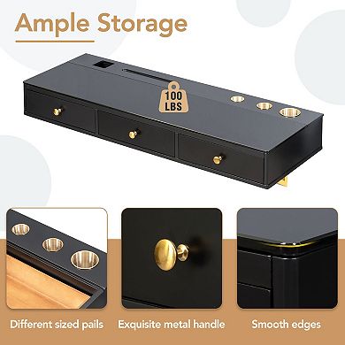 Multi-purpose Wall-mounted Vanity Table