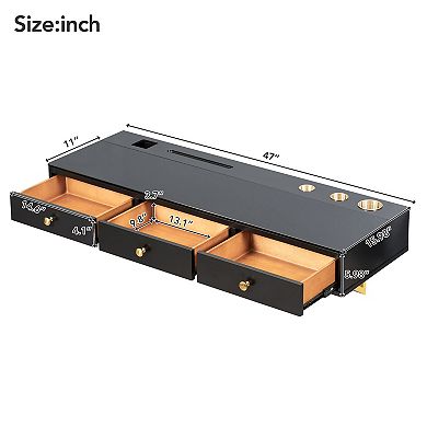 Multi-purpose Wall-mounted Vanity Table