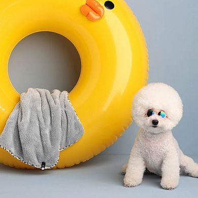 PET’S FAVORITE TOWEL, Premium High Quality Microfiber Pet Towel, 2 Pack