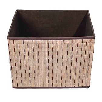 Foldable Decorative Storage Box for Living Room, Bedroom, Dining, Playroom or Office