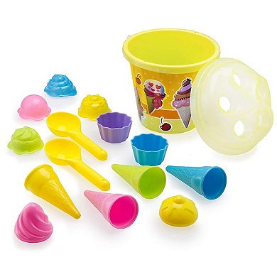 Beach Toys Set For Kids With Ice Cream Playset