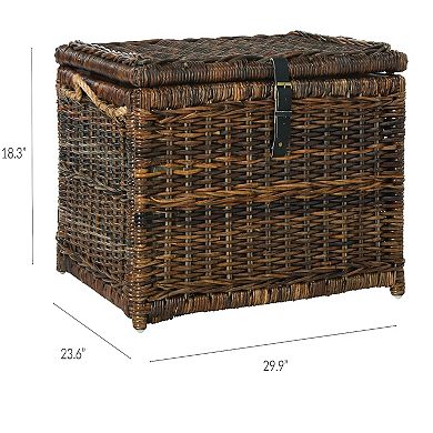 Caden Wicker Storage Trunk