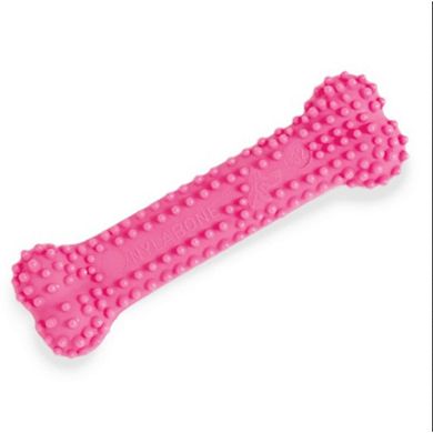 Nylabone  Chew Dental Bone Chew Toy - Pink (3.75")