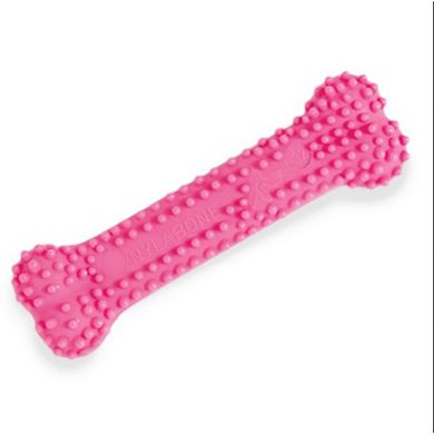 Nylabone Chew Dental Bone Chew Toy - Pink (3.75")