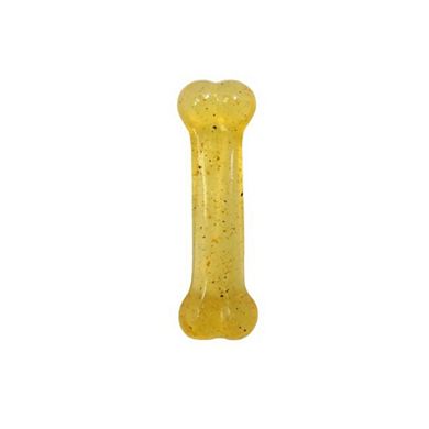 Nylabone Flexi Chicken Flavor Chew Dog Bone Toy - Wolf (1 Pack)