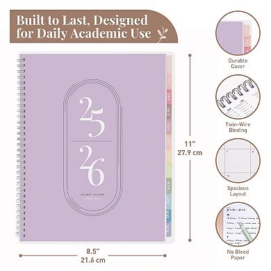 Rileys & Co 2023-2024 18-month Academic Weekly & Monthly Agenda Planner