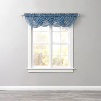 Brylanehome Bh Studio Sheer Voile Toga Valance