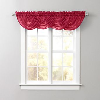 Brylanehome Bh Studio Sheer Voile Toga Valance
