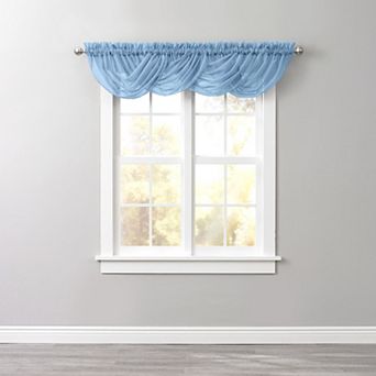 Brylanehome Bh Studio Sheer Voile Toga Valance