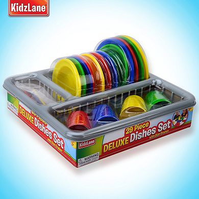 Plastic Play Dishes For Kids Kitchen Set