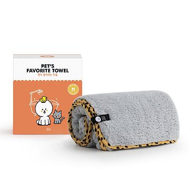 PET’S FAVORITE TOWEL, Premium High Quality Microfiber Pet Towel, 3 Pack