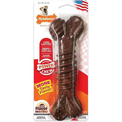 Nylabone Dura Chew Power Chew Bone Flavor Medley Souper - (50+ Lbs)