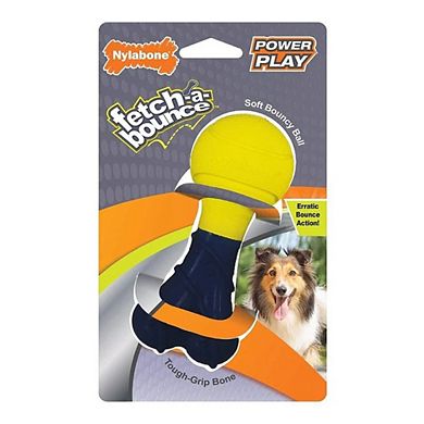 Nylabone Power Play Fetch-a-bounce Rubber 5" Dog Toy