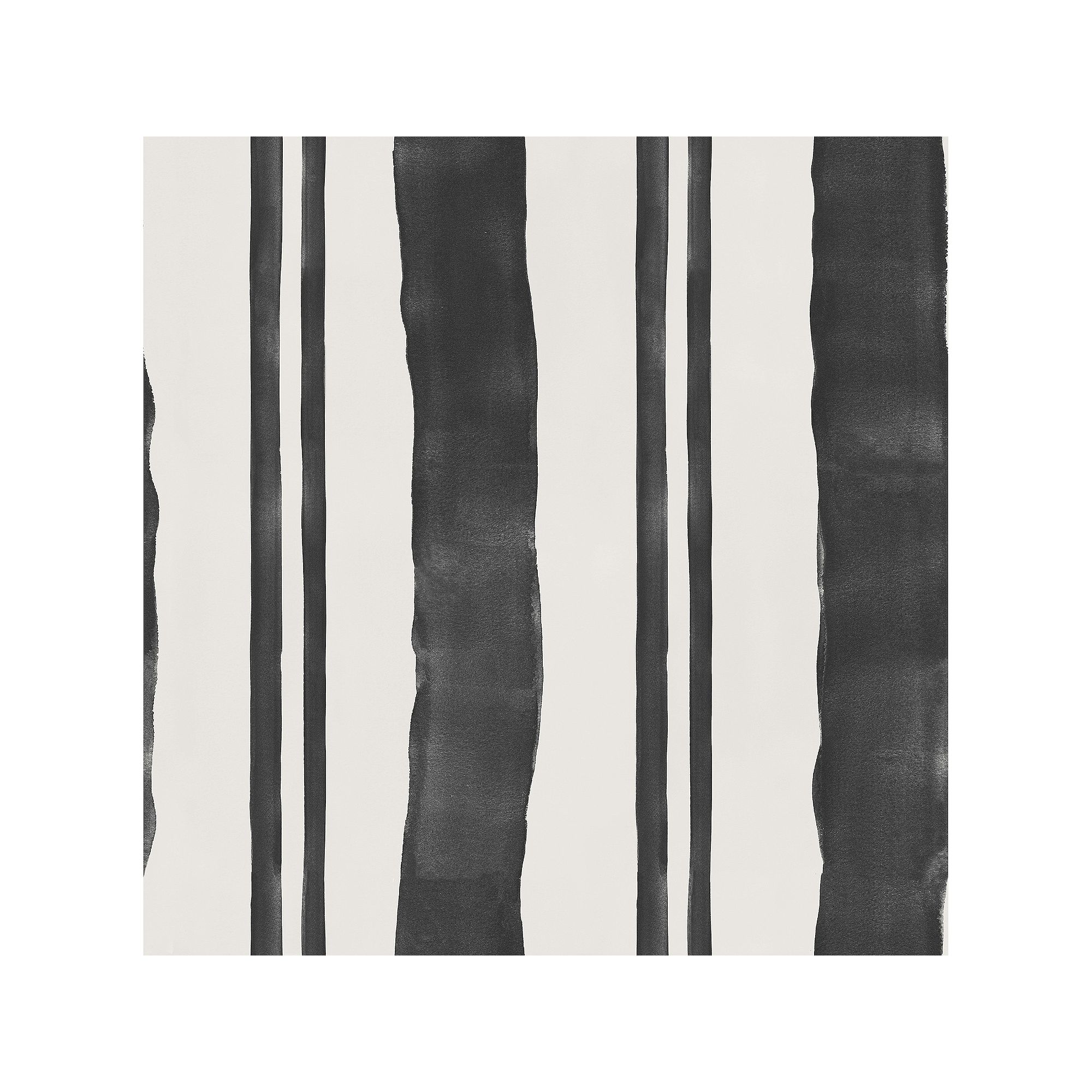 Mr. Kate Winston Watercolor Potters Clay Stripe Peel and Stick Wallpaper, 